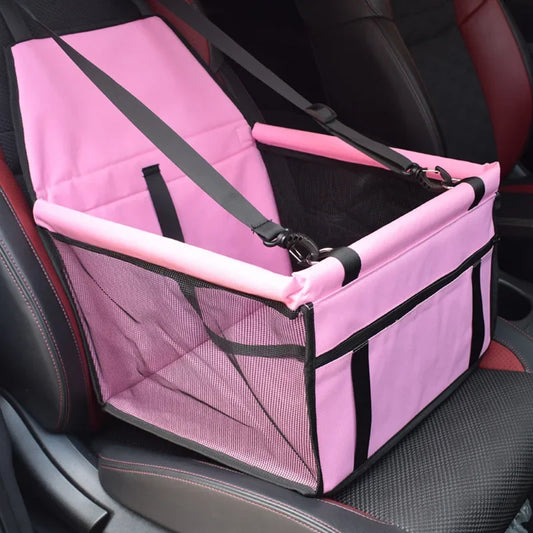 Double-Thick Travel Mesh Hanging Bag – Folding Waterproof Dog Mat Blanket & Pet Car Seat Bag
