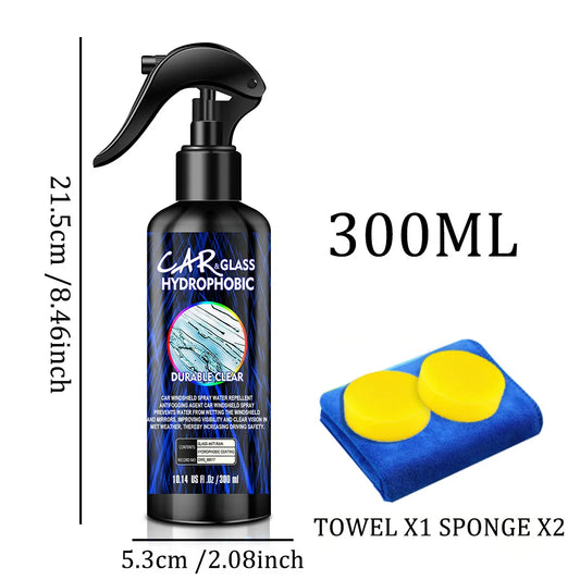 Cars Glass Anti-Rain Spray – Auto Water Repellent Coating Agent