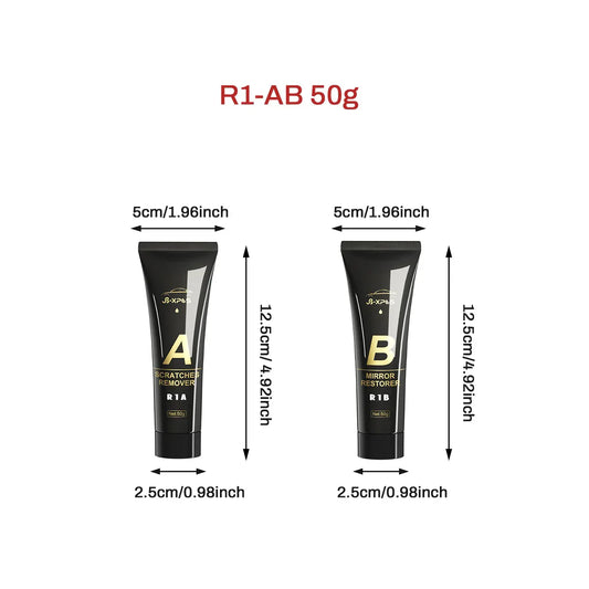 Car Scratch Remover R1 – Auto Paint Repair Compound with Anti-Scratch Wax