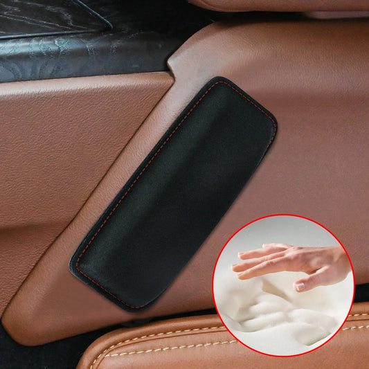Car Suede Leather Knee Pad – Memory Foam Thigh & Knee Support