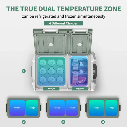 Alpicool NLS Series Car Refrigerator – 20L, 30L, 40L Portable Mini Fridge Freezer