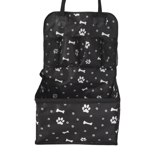 Dog Car Seat with Storage Pockets – Scratch-Proof Durable Pet Booster Front Seat for Small & Medium Dogs